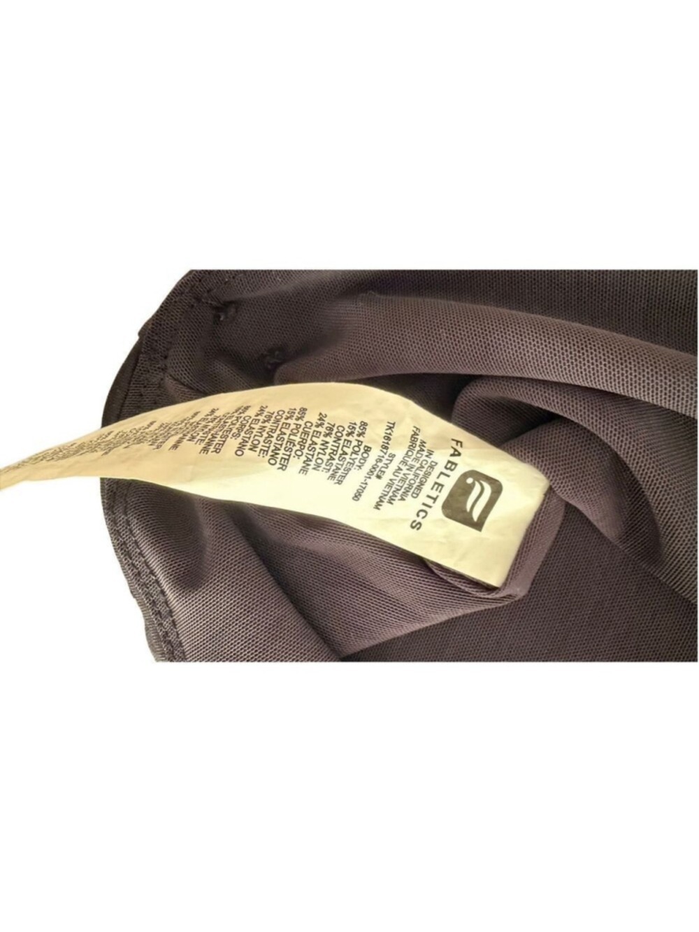 Fabletics Irene Peplum Tank size L - Picture 8 of 8